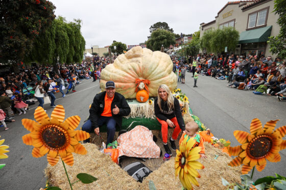 Giant Pumpkin Parade at Half Moon Bay
