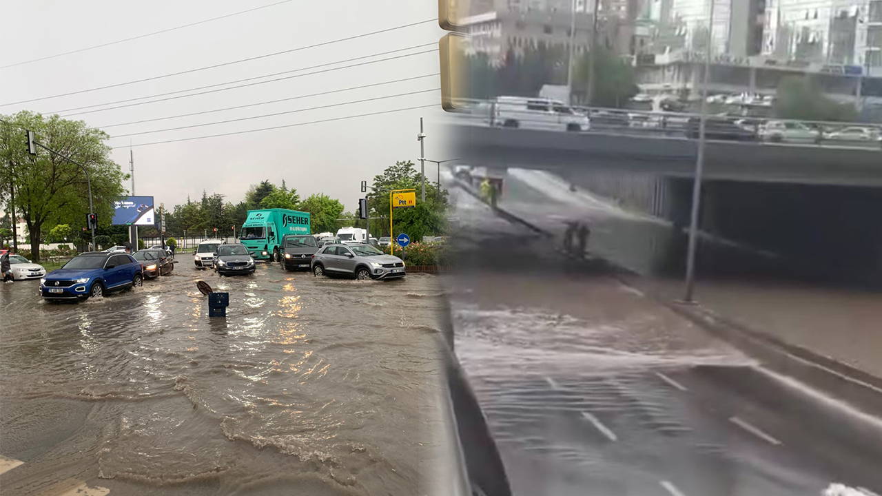 Ankara’da Şiddetli Yağışlar: Yol Çökmesi, Su Baskınları ve Tarım Arazilerinde Hasar!