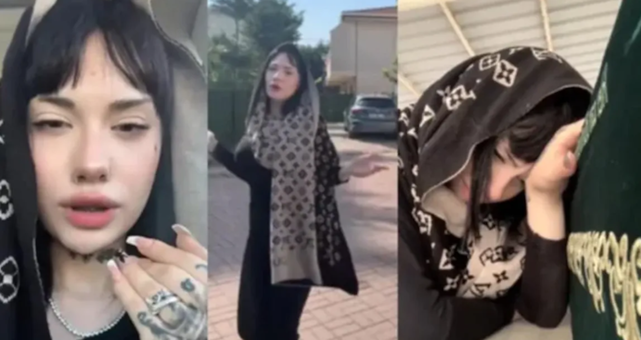 Dedesinin Cenazesinde TikTok Çekimi Yapan Genç Kızın Savunması Dikkat Çekti