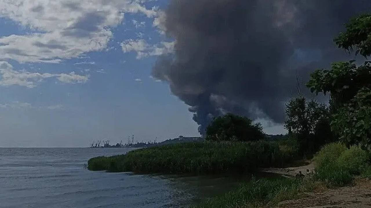 Rus füzeleri Ukrayna limanlarını vurdu