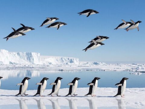 Ucan penguenlerin yasadigi kayip dunya bulundu IKr5abFF